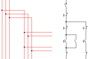 【電気制御設計用CAD ACAD-DENKI】配線機能